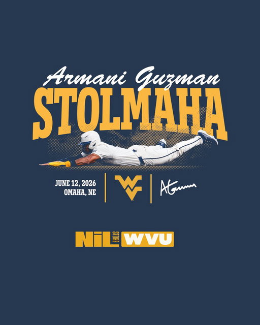 You saw it happen, now you can relive it!! @mani_ftn STOLMAHA!! ⚾️🌟🏔️

Shop the exclusive drop now to support your favorite Mountaineer!! A piece of each purchase goes back to Armani!!

https://t.co/1ogSrLMPys 