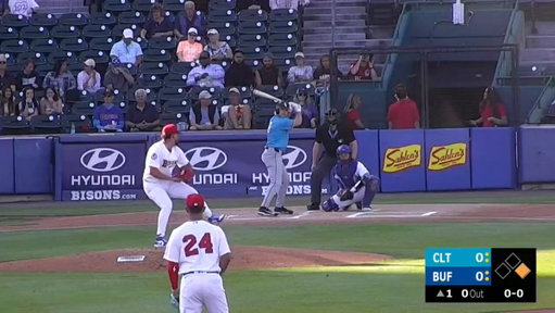 KYLE TEEL!! VERY. FIRST. PITCH. 💣 