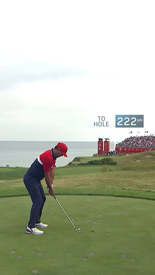 Brooks Koepka closed his Sunday Singles win at Whistling Straits in grand fashion. 🏆

#GoUSA | #TopShotTuesday 