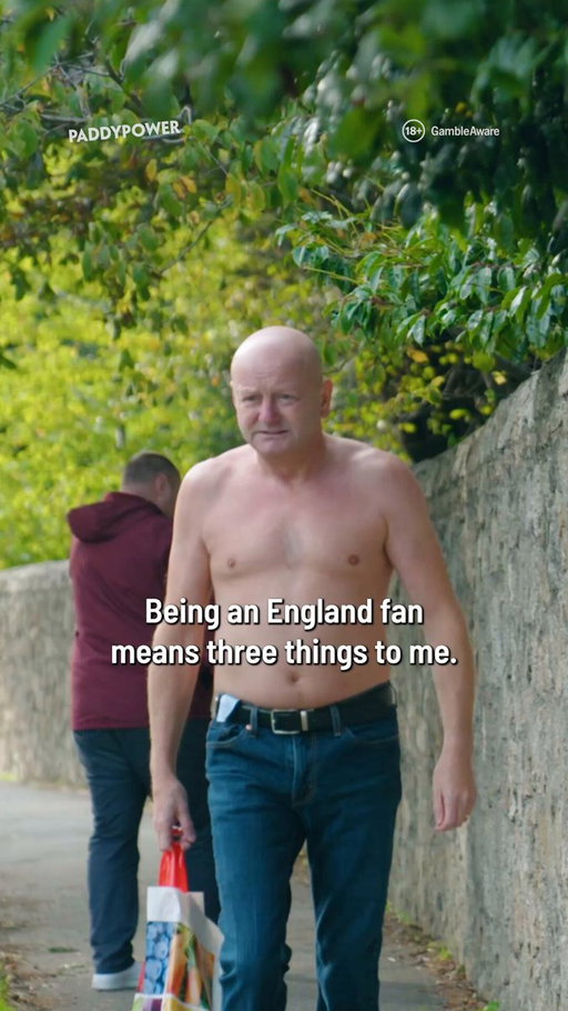 England's World Cup campaign begins today, so beware of those fans who go topless at games... 

18+ GambleAware 