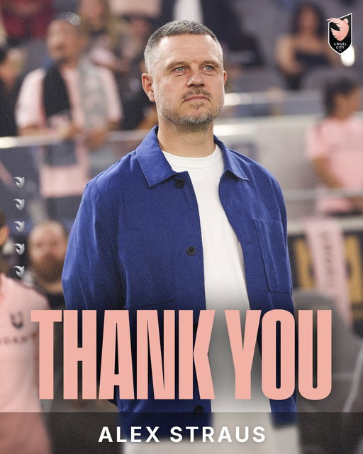 Thank you, Coach.
📰 #AngelCityFC announces it is parting ways with Head Coach Alex Straus, effective immediately. We sincerely appreciate his dedication and wish Alex the best in his next chapter.
More details here: https://t.co/UKNRwRncOC 