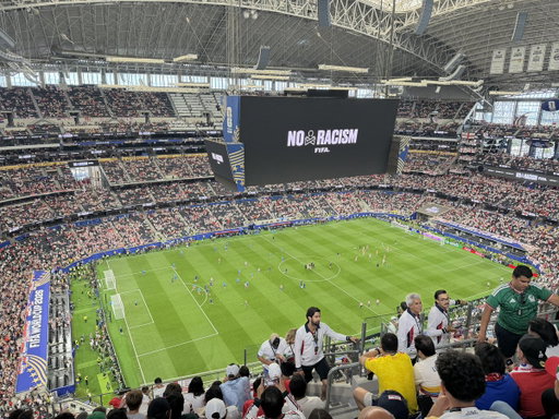 This is what $1,540 gets you at Jerry World for England vs. Croatia 