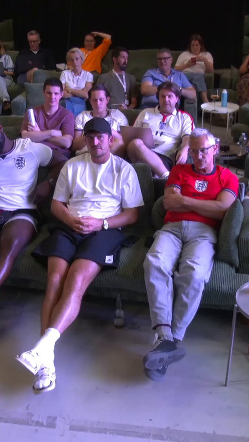 Gary Lineker’s reaction to Harry Kane equalling his goal scoring record against Croatia. 

Get his full take on The Rest is Football tomorrow from 6am BST. 