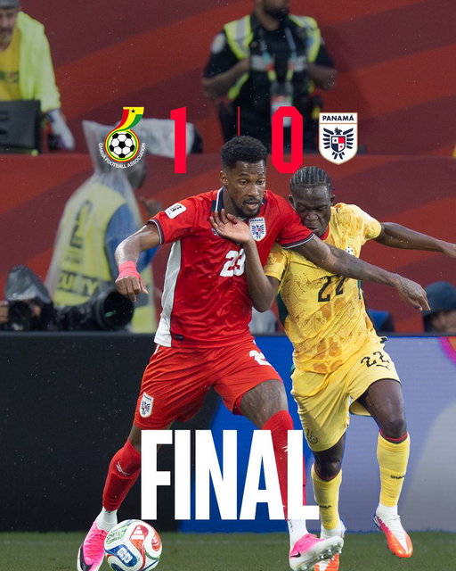 ¡FINAL DEL PARTIDO 📣! 

#PanamáMayor🇵🇦 termina su debut con derrota por la mínima ante Ghana 🇬🇭.

🇬🇭 1-0 🇵🇦

🏟️ Toronto Stadium
📺 @tvmaxdeportes, @deportes_rpc y @TigoSportsPA 

#MareaQueLate 