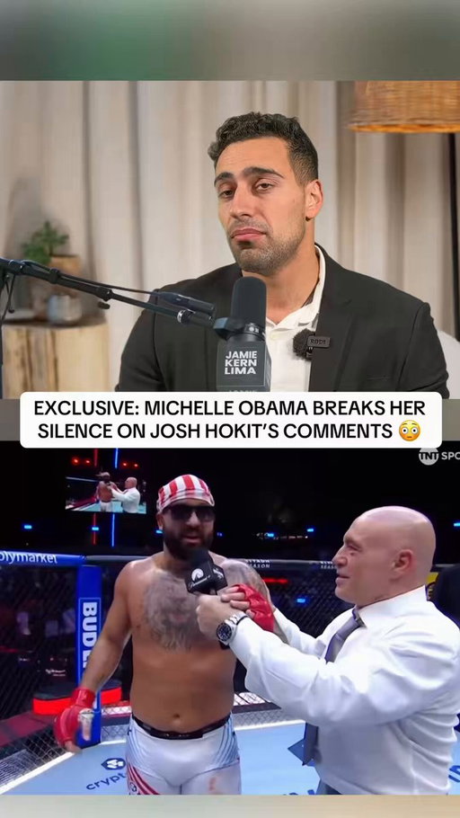 MICHELLE OBAMA RESPONDS TO JOSH HOKIT’S WHITE HOUSE COMMENTS 👀 