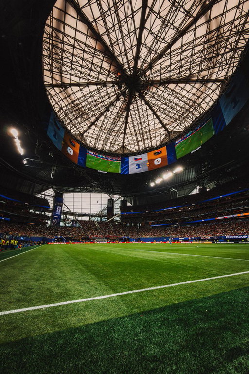Half-time at the Atlanta Stadium. 

We're 1:0 up against South Africa thanks to an early goal by Michal Sadílek. It's the fastest goal of the #FIFAWorldCup 2026 so far. 