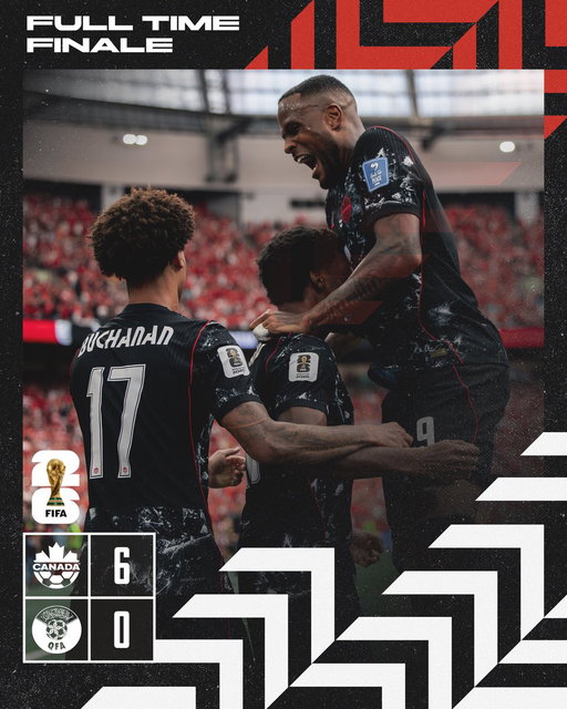 Canada, we’ve waited a long time for this moment!

Our first ever win at a Men’s World Cup Finals! 🇨🇦❤️

#CANMNT #OurGameNow 