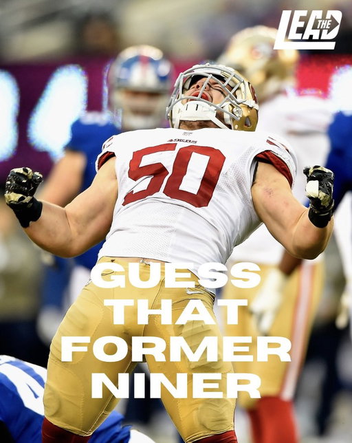 Can you name this former 49er? 👀

Drop your guess below 👇 