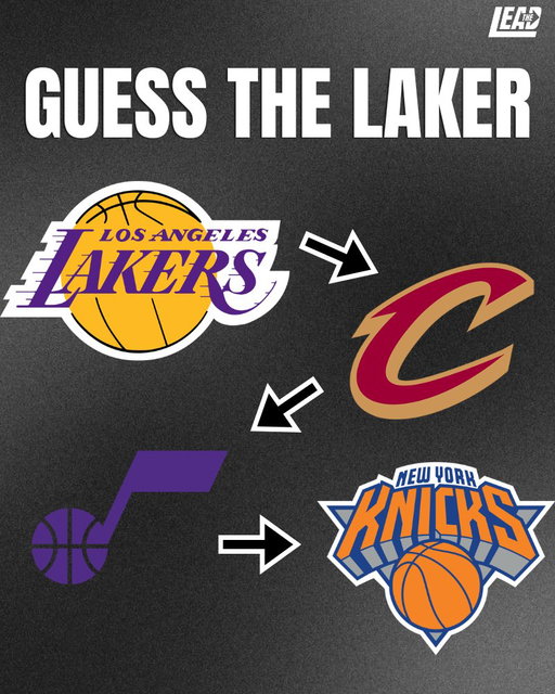 Oh, you’re a real Lakers fan? Who’s this? 