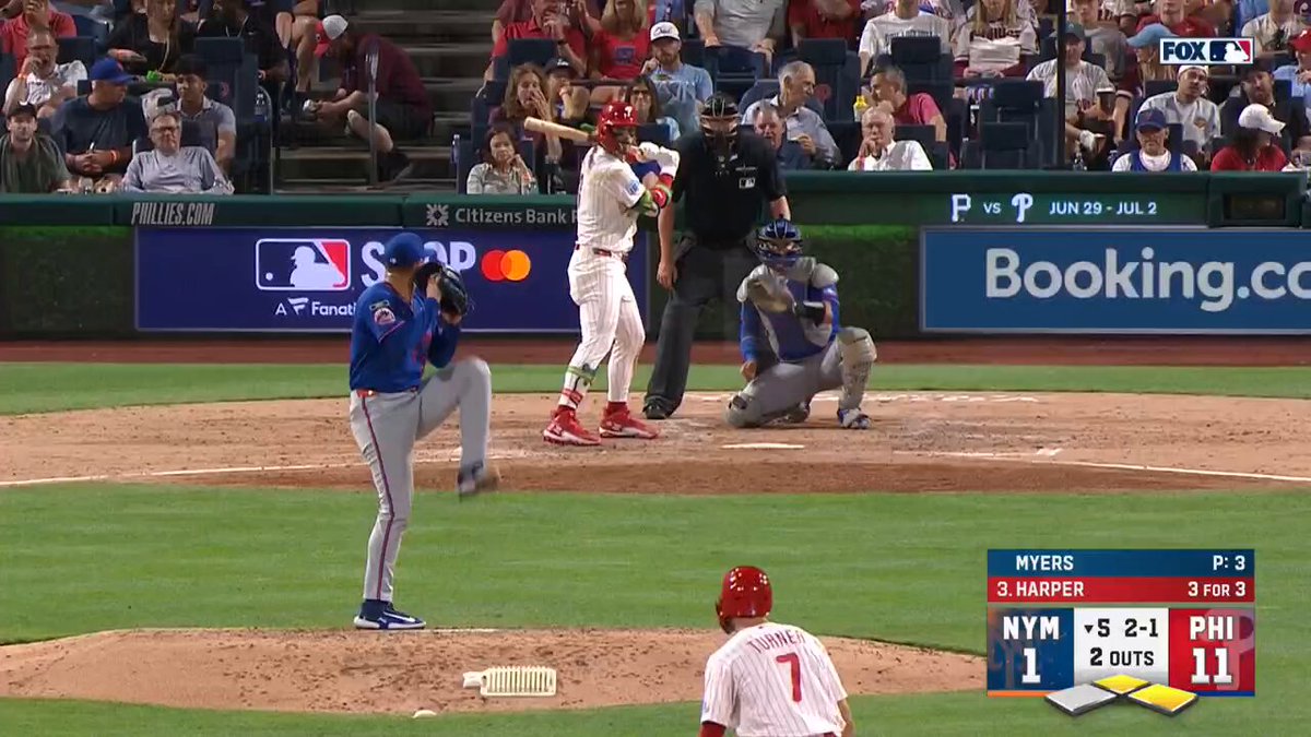 BRYCE HARPER TRIPLES TO COMPLETE THE CYCLE! 