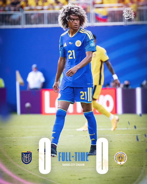 History! Our first ever point at the @fifaworldcup

#TheBlueWave #Curacao 