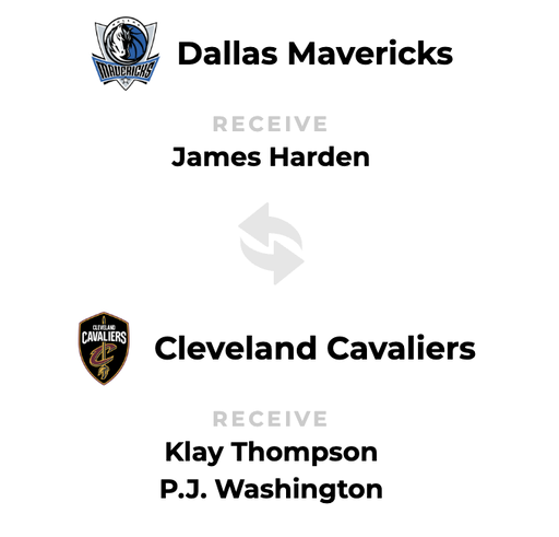 King James Gospel's trade idea:

Pros: Bye-bye, James Harden

Cons: Probably not going to happen 