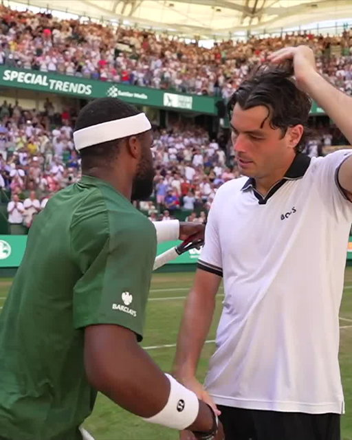 The winning moment 🙌 

Frances Tiafoe becomes the first American to take the title in Halle 🇺🇸🌱

@FTiafoe #TW026 