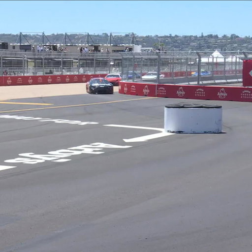 Jimmie is off course! 