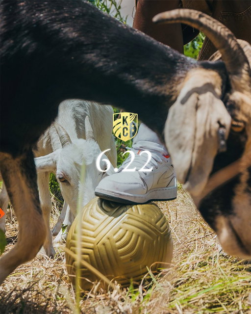 Goated announcement. 6.22. 🐐 