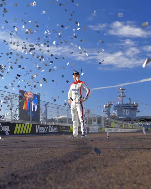 You posted, and we celebrated! 

Thanks to @JoseCuervo and @Sports, your fan confetti fell on today’s @NASCARSanDiego winner, @CoreyHeim_! 
