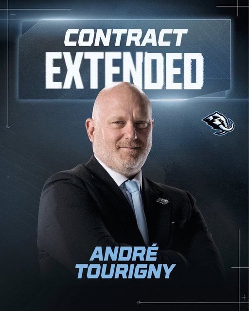 We have signed Head Coach André Tourigny to a new multi-year contract. 