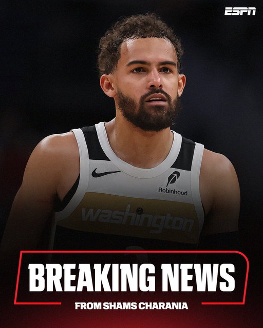 Breaking: Trae Young intends to sign a four-year, approximately $212 million deal to stay with the Washington Wizards, with a player option in Year 4, sources tell @ShamsCharania.

The four-time NBA All-Star declined his $49M player option for a long-term commitment ahead of free agency.