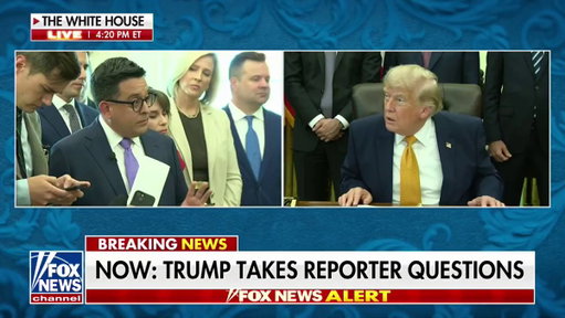 NEW: President Trump pushed back after a reporter questioned the cost of the White House reflecting pool renovation, immediately turning the focus to the Obama-Biden administration's handling of the same project.

"Barack Hussein Obama spent two years and over $100 million when he tried to fix it. You know what happened to it? Never even opened."

"They were going to spend 3 to $400 million, you know, that. And it was going to take four years."

"I spent about 6, 7 weeks and I spent... probably $10 million."

"They were going to spend 400 million, I spent 10, they were going to spend four years. I spent two months, maybe less."