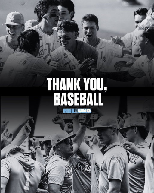 Not the ending we wanted, but a season we’ll never forget. 
Thank you, Diamond Heels, for an unforgettable ride. 🩵 