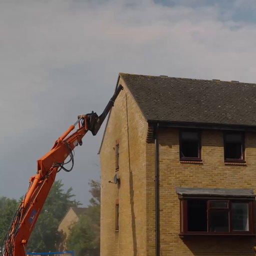 Demolition of the six houses in Wooderson Close has begun ahead of the new Main Stand redevelopment at Selhurst Park ❤️💙 