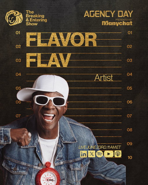WE'VE GOT @FlavorFlav AND THE GLOBAL CEO OF @72andSunny ON THE SHOW TALKING ABOUT THEIR PARTNERSHIP THAT'S PROMOTING WOMEN'S SPORTS 