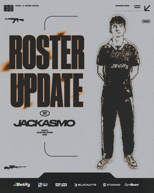 Jackasmo Contract News when?

We’re happy to announce the full transfer of Nikita ‘@jackASM0' Skyba from @PassionuaGG!

Nikita has become a vital part of our CS2 roster since joining on loan in October last year and we’re looking forward to seeing his continued growth in the Black and Orange.