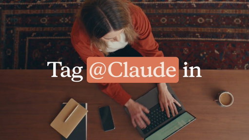 Claude Tag is live. Tag @ClaudeAI in any channel. It reads the thread, does the work, and posts back where everyone can see it. 

Your question becomes the team's answer. Only in Slack. 