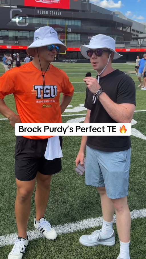 Brock Purdy building his PERFECT Tight End 👀🔥 