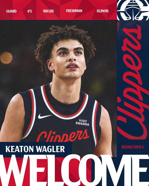 Welcome to #ClipperNation, Keaton Wagler‼️ 