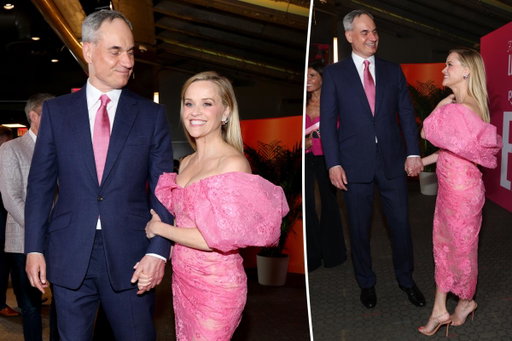 Reese Witherspoon shares rare PDA moment with billionaire boyfriend Oliver Haarmann at ‘Elle’ premiere https://trib.al/JwVu2RM 
