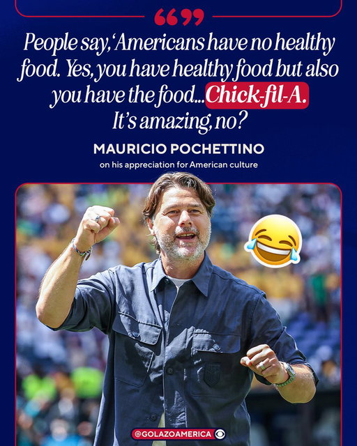 Mauricio Pochettino's love for Chick-fil-A might be the most unexpected storyline of the USMNT's World Cup so far 😂🐔 
