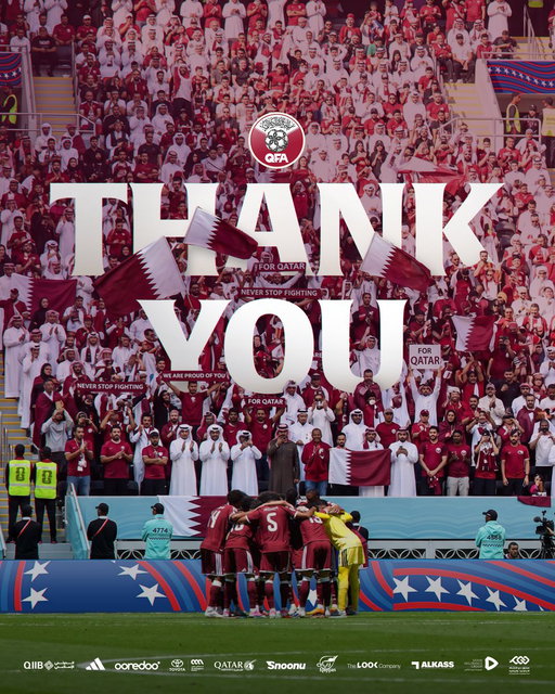 شكراً لأنكم دائماً معنا 🙏 🇶🇦 