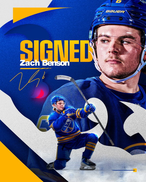 SEVEN MORE YEARS OF BENNY ⚔️

We have signed Zach Benson to a seven-year contract with an AAV of $7.5 million.

Details → https://t.co/GWcREJzmxC 