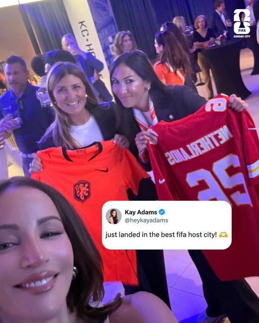 Welcome to KC, @heykayadams 😎

(via X/heykayadams)
#FIFAWorldCup #WeAreKansasCity #WeAre26 