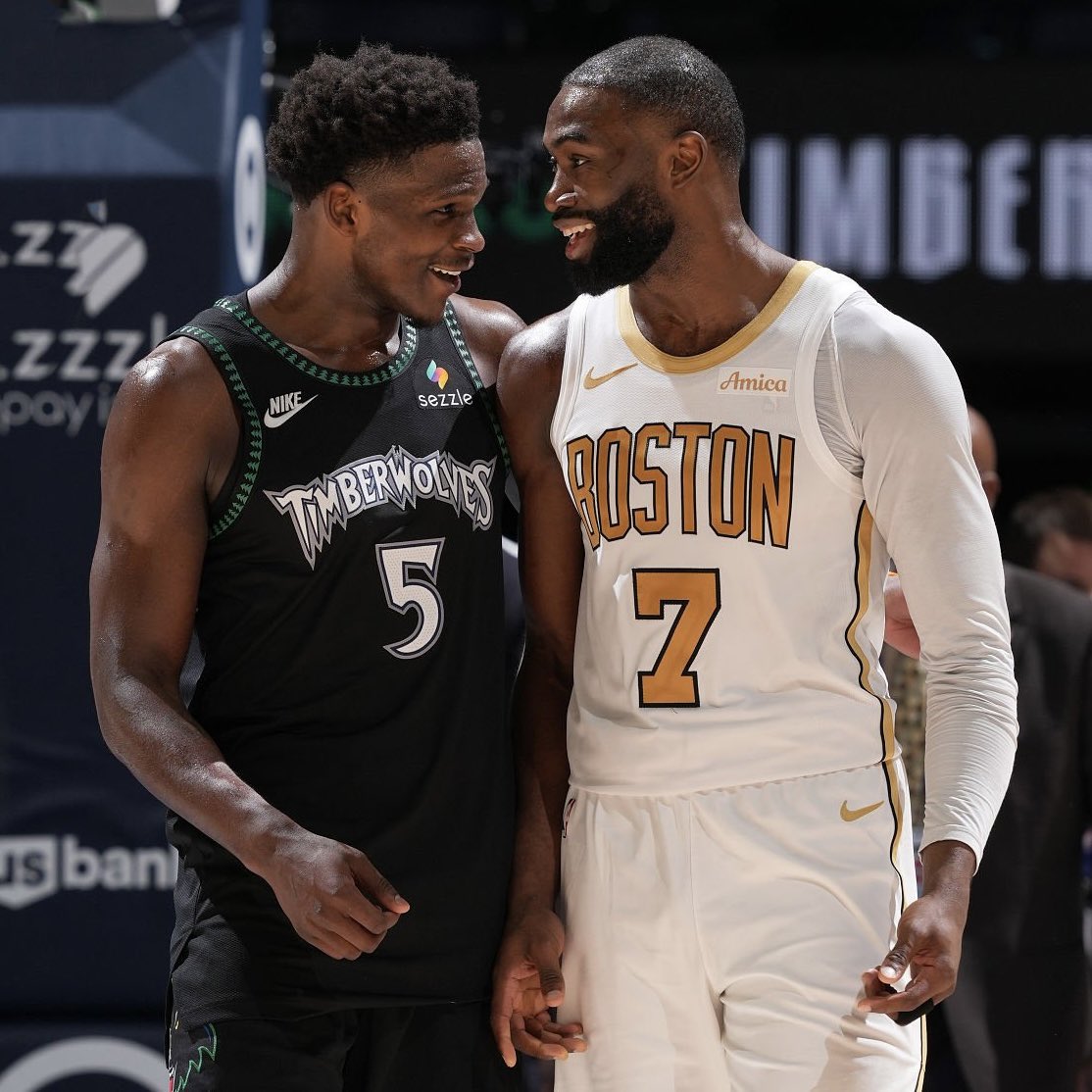 JUST IN: The Minnesota Timberwolves are ALSO interested in Jaylen Brown, per @JonKrawczynski.

What is going on?!? 🤯 