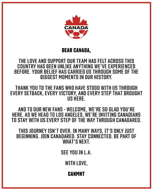 Canada 🇨🇦 

We’re sorry we have to leave you. But you don’t have to leave us.

Join CanadaRed and come along for the ride: https://t.co/2pULGtQfdo 
