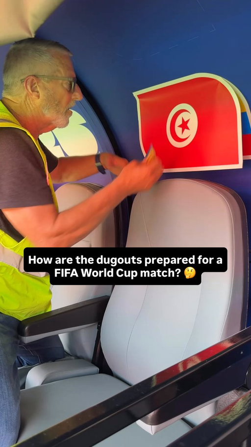 Behind the scenes at Kansas City Stadium 🏟️

A closer look at how team dugouts are prepared ahead of a @FIFAWorldCup matchday 🙌 