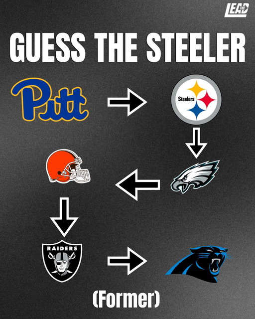 Guess the #steeler 

This is a former one, and gives me a little giggle everytime I think of his career. 

Comment your guesses⬇️ 