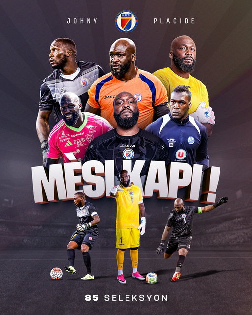 MÈSI, KAPI. 🇭🇹🧤

85 seleksyon. Plis pase 15 lane ap sèvi peyi w. Yon kapitèn ki te mennen Grenadye yo retounen nan Koup di Mond la apre 52 lane.

Mèsi pou tout arè yo, tout sakrifis yo ak tout sa ou fè pou drapo a. Eritaj ou pap janm efase. Foul lòv, Kapi! 💙❤️ 