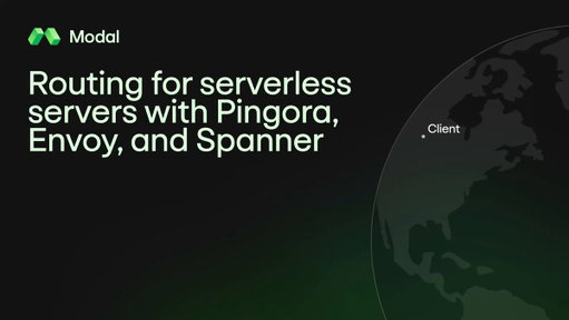Our new Auto Endpoints feature is powered by a new Modal primitive: Modal Servers.

In this blogpost, we walk through design principles and detailed architecture: @EnvoyProxy, @googlecloud Spanner config store, and a @Cloudflare Pingora-based custom proxy. 