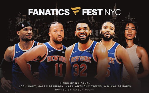 The season had moments. The city had energy. Now, the stories come live on stage.

Don’t miss this Knicks championship celebration at Fanatics Fest NYC on Saturday, July 18.

Buy tickets today at the link in bio. 
