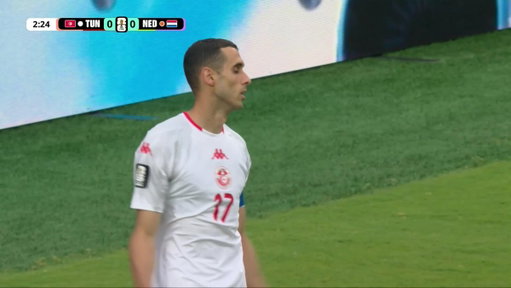 The Netherlands take  a 1-0 lead off an own goal! 