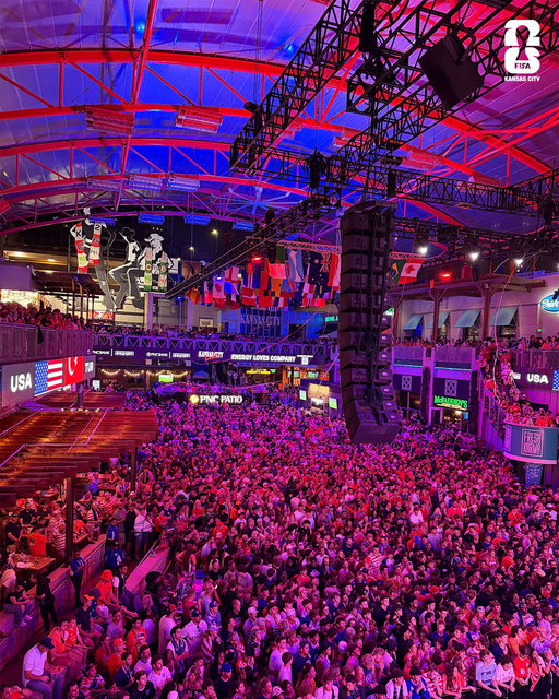 Kansas City is SHOWING OUT for the USA game 🔥 🇺🇸

#FIFAWorldCup #WeAreKansasCity #WeAre26 