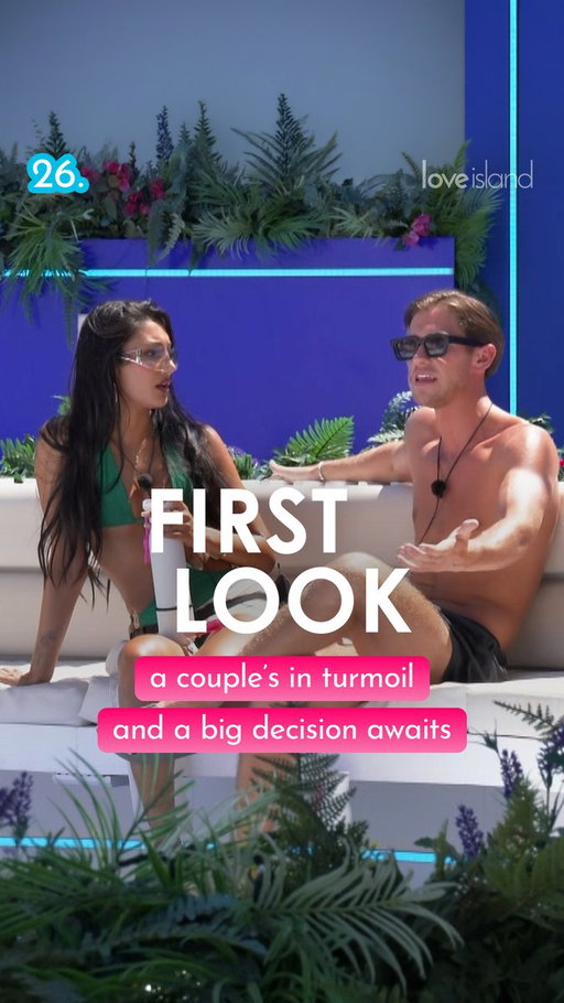 First Look: Kavan takes a step back from Jasmine after worrying about her and Lorenzo... But with the boys holding the power at tonight’s recoupling, has he picked the worst possible timing? 👀 #LoveIsland #FirstLook 
