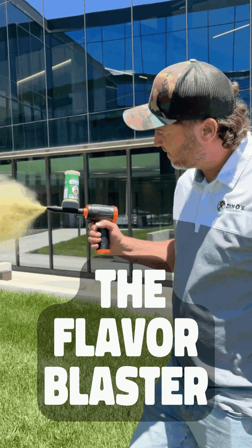Introducing the Dan-O’s Flavor Blaster! 😂🔥

Need to season 50 burgers in 2 seconds?
No problem.

Need to season the entire neighborhood?
We've got you covered.

The future of seasoning technology is here... grill masters without one are trembling.

What would you call this? Let us know down below 👇