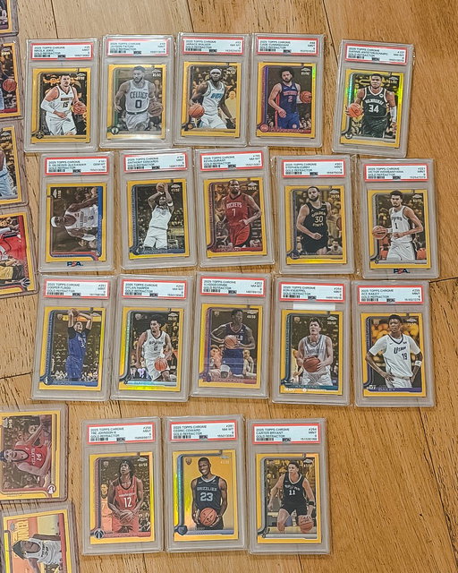 @HarveyNukes1 @Topps Wemby is there, likely Cason too. 