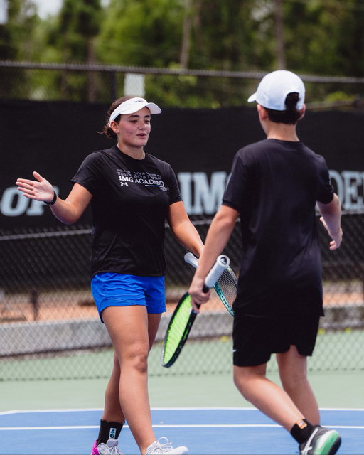 Progress starts at IMG Academy 💪

Every session is a chance to build confidence, sharpen your skills, and compete alongside athletes from around the world. That's what IMG Academy Tennis Camp is all about. Learn more at https://www.imgacademy.com/camps2026 