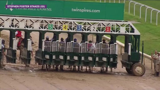 👑 MAGNITUDE ($7.16) is king of the classic division!!

The son of Not This Time (@TMStallions) is conditioned by Steve Asmussen. @jose93_ortiz gets his 4th win today in the $2,000,000 Stephen Foster Stakes (G1) at @ChurchillDowns. 