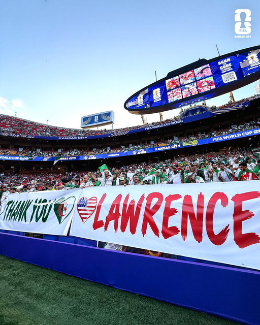 Algeria will always have a home in Lawrence ❤ 🇩🇿
️
#FIFAWorldCup #WeAreKansasCity #WeAre26 